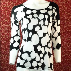 PIECES KENSIE polka dot blouse S✨